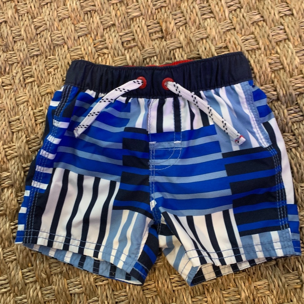 Baby Gap swim trunks, 6-12M
